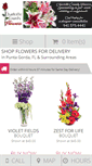Mobile Screenshot of floristpuntagordafl.com